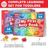 Doctor Jupiter My First Montessori Busy Book for Toddlers 1+ Year Olds | Preschool Learning Activities - Educational Travel Toys | Birthday Gift for Boys & Girls Ages 1,2,3 view 2