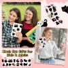 1000Pcs Black Cat Stickers Rolls -16 Patterns Cute Cartoon Cat Stickers, Black Cat Gifts for Adults Kids, Teacher Reward Decals for Water Bottles Laptop Scrapbook view 3