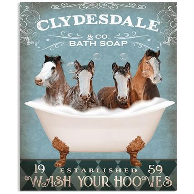 1000-Piece Adult Jigsaw Puzzle -Clydesdale Bathtub-Perfect for Fun Brain Puzzle Lovers | Vibrant Illustrations and Quality Pieces | Challenging and Relaxing | Great Gift Idea