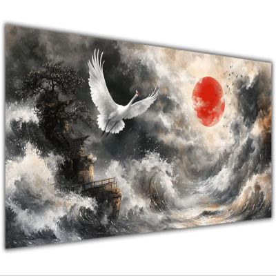 50x100cm Large Paint by Numbers Kit for Adults Cartoon Paint by Numbers OceanColored Oil Canvas Art Kit with Acrylic Pigment Brushes for Home Wall Decor Crafts Man Women Hobbies Girls Gifts KL-688