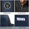BYXN Car Seat Cover for Nissan Frontier 1998-2026,Driver's Seat Covers,Hard-Wearing Nappa Leather Seat Cover,Non-Slip Leather Seat Covers(Standard 5 Seat/Black&Blue) view 4