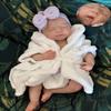 Abenduot 18inch Pascale Girl Full Body Silicone Baby Dolls Can Open Mouth Real Life Anatomically Correct Newborn Girl Dolls view 1