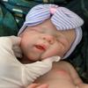 Abenduot 18inch Pascale Girl Full Body Silicone Baby Dolls Can Open Mouth Real Life Anatomically Correct Newborn Girl Dolls view 3
