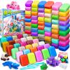 Magic Clay - Air Dry Clay 84 Colors, Modeling Clay for Kids with Tools, Soft & Ultra Light, Toys Gifts for Age 3 4 5 6 7 8+ Years Old Boys Girls Kids view 1