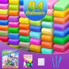 Magic Clay - Air Dry Clay 84 Colors, Modeling Clay for Kids with Tools, Soft & Ultra Light, Toys Gifts for Age 3 4 5 6 7 8+ Years Old Boys Girls Kids view 2