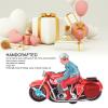 RiToEasysports Clockwork Motorcycle Toy, Retro Wind Up Motorbike Mechanical Iron Toy for Kids Adults Collection view 4