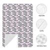 Muishi Skull and Black Stripes Baby Car Seat Canopy Nursing Cover for Newborn Car Seat Breastfeeding Covers Blanket Newborn Shower Gift view 3