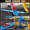 PEADUCK Slot Car Games Race Cars Toys for Boys Kids Age 5-7, Toy Cars Track Set with 4 Slot Cars, Loops and Circular Track, Slot Car Race Track Sets for 3 4 5 6 7 8+ Year Old Boy Girl Birthday Gifts view 4