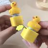 colatry Duck Quacking Fidget Keychain, Duckies Quacking Duck Keychain, Duck Keyboard Keycaps Keychain Fidget Anxieties Stress Relief Squeaky Fidget view 2