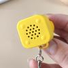 colatry Duck Quacking Fidget Keychain, Duckies Quacking Duck Keychain, Duck Keyboard Keycaps Keychain Fidget Anxieties Stress Relief Squeaky Fidget view 4