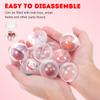 Homoyoyo Claw Machine Balls Set 50pcs Small Balls for Boys and Girls Toy Display and Storage view 3