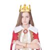 Apausvcm Gold King Crown for Kids Birthday - Sparkling Rhinestone Party Crown with Adjustable Strap, Soft Fabric Hat for Boys Girls Adults, Premium Birthday Party Supplies & Photo Props for Halloween view 4