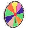 ADOCARN Prize Wheel Rotating Game Turntable for Parties Classroom and Events Material Lightweight Smooth Rotation Fun for Raffles and Games view 1