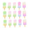 15pcs Miniature Fake Ice Cream Realistic Ice Lolly Charms DIY Charm Props for Doll Decorations view 1