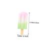 15pcs Miniature Fake Ice Cream Realistic Ice Lolly Charms DIY Charm Props for Doll Decorations view 2