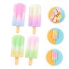 15pcs Miniature Fake Ice Cream Realistic Ice Lolly Charms DIY Charm Props for Doll Decorations view 4