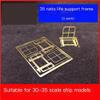 1/35 Scale Inflatable Life Raft Quick Release Rack Model Accessories Brass Etching Piece One Two view 2