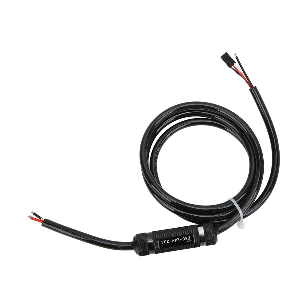 30A Brushless Motor ESC, Underwater Propeller Speed Controller, Continuous 30A Current, 2 6S Voltage Support, Aluminum Alloy Material, Black, 100m Depth
