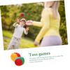 CORHAD 10pcs Pumpkin-Shaped Bean Bags for Toss Game Soft Sandbags for Boys and Girls for Parties Carnivals and Family Gatherings view 3