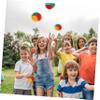 CORHAD 10pcs Pumpkin-Shaped Bean Bags for Toss Game Soft Sandbags for Boys and Girls for Parties Carnivals and Family Gatherings view 4