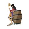 ABYSTYLE One Piece XXL Acrylic Stand Luffy with Barrel Design 9.4" 2-Piece Display Set Anime Manga Desktop Accessories Merch Gift view 1