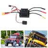 45A RC Brushless ESC,Watertight Electronic Speed Controller with External Programming Port,Adjustable Braking Force Car ESC for 1/10 RC on Road, Off Road, Truck view 4