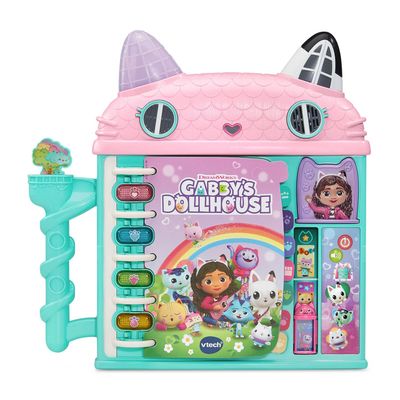 VTech Gabbys Dollhouse Cat-a-Vator Discovery Book