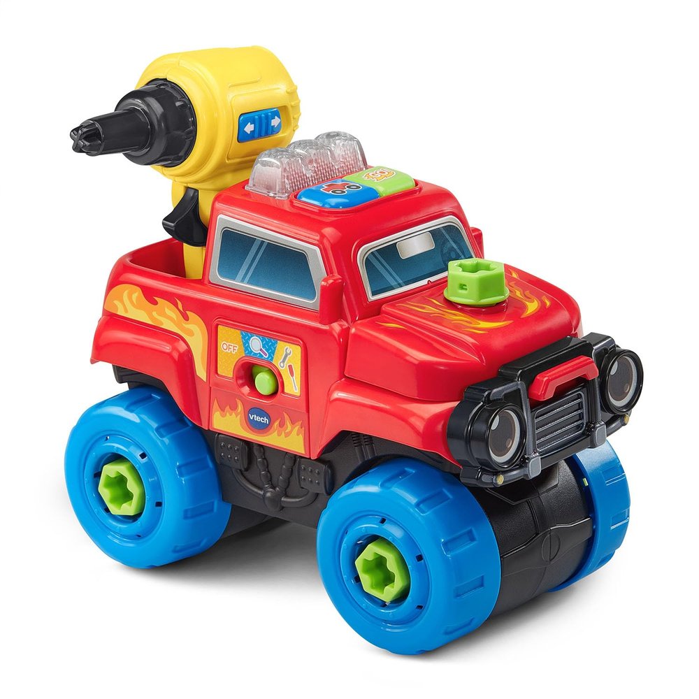 VTech Drill and Learn Motorized Monster Truck with Repair Tools