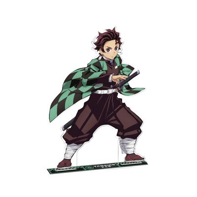 ABYSTYLE Demon Slayer Kimetsu No Yaiba XXL Acrylic Stand Figure Tanjiro Season 2 9.4" Desktop Accessories Display with Base Merch Gift