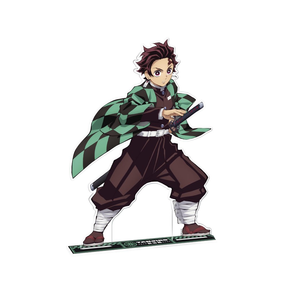 ABYSTYLE Demon Slayer Kimetsu No Yaiba XXL Acrylic Stand Figure Tanjiro Season 2 9.4" Desktop Accessories Display with Base Merch Gift