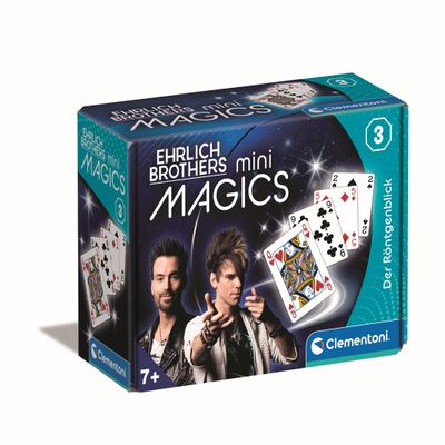 Clementoni Ehrlich Brothers 59389 The X-Ray Vision Magic & Illusion for Children Magic Cards as Introduction to Magic - Magic Trick for Children Age 7 and Up