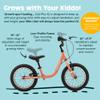 Retrospec Cub Plus XL Kids Balance Bike - 14in Outdoor Toddler Bike with Adjustable Height 15-21in - Lightweight Aluminum Frame & Hand Brakes for Ages 4-6 - Training with Air Tires view 2