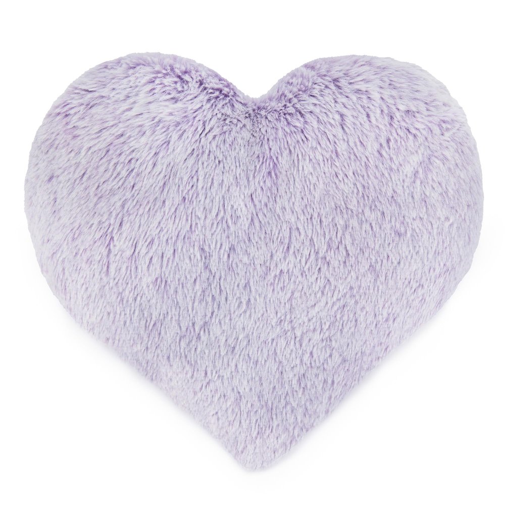 1i4 Group Cozy Microwavable Plush Toys - Heated Stuffed Heart Shape - Heatable Coolable Bedtime Comfort Plushie - Lavender Scent