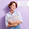1i4 Group Cozy Microwavable Plush Toys - Heated Stuffed Heart Shape - Heatable Coolable Bedtime Comfort Plushie - Lavender Scent view 4