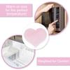 1i4 Group Cozy Microwavable Plush Toys - Heated Stuffed Heart Shape - Heatable Coolable Bedtime Comfort Plushie - Pink view 3