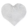 1i4 Group Cozy Microwavable Plush Toys - Heated Stuffed Heart Shape - Heatable Coolable Bedtime Comfort Plushie - Gray view 1