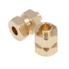 4Pcs 4mm Widen Brass Wheel Hex Extended Adapter Upgrade Parts for 1/24 RC Crawler Axial SCX24 90081 AXI00002 Accessories view 4