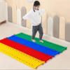 LLTCMAOYI Creative Children's Sports Plastic Balance Touch Board Track to Train Children's Physical Coordination,Yellow view 3