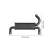 for TRX4 for Axial for SCX10 90046 1/10 RC Car Metal EXhause Exhaust Pipe Tailpipe RC Car Upgrade Parts Accessories Replacement RC Car Parts view 3