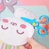 Asdirne Children Scissors, Kid Safety Scissor for Preschool Toddler, Arts & Crafts Safe Scissors, Pack of 2 view 2