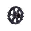 38T Steel Metal Diff Main Gear and 17T Motor Pinion Gear Set Compatible with RC Compatible with 1/18 A959 A949 A969 A979 K929 Replacement Parts view 3