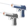 2 Pack Water Gun Squirt Guns for Kids - Mini Water Blaster Soaker 100cc Capacity Water Pistol Toys, Ideal Summer Gifts for Swimming Pool Beach Outdoor Water Toys for Boys Girls Toddlers (Blue Gray) view 1