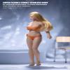 1/12 Scale Female Figure 6inch Female TBLeague Super Flexible Pale Skin Slightly Fat Large Bust Miniature Action Figure Collectible T05A view 3