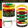 Poen 120 Pcs Happy Juneteenth Day Party Favors Juneteenth Silicone Bracelets Black Freedom Day Rubber Wristbands 1865 Black American Independence Bracelets for Adults(Fresh Style) view 2