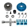 Clutch Bell 14T Gear Flywheel Assembly Clutch Shoes Springs Engine Nut Mini Cross Wrench Wheel Spanner for 1/8 Nitro RC Car Part view 1