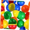 Homoyoyo 50pcs Balls Small Bingo Balls Portable Game Balls for Party Bright Colorful Raffle Balls view 3