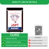 10-Pack Black Border Magnetic Card-Holder - 35pt One Touch Card Holder, Magnetic Card Case, Card Protector for Game, Baseball Sports Cards, Fit for Standard Cards Storage and Display view 4