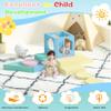 Xilingol 14 Soft Foam Indoor Climbing Blocks for Children, Soft Play Baby Climbing Blocks with Stairs and Ramp, Foam Modular Climbing Toys, Toddler, Kids, Boys, Girls view 4