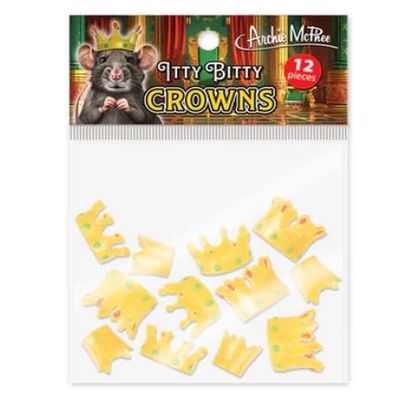 12-Pack Mini Crowns by Archie McPhee