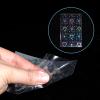 100 Pcs Photocard Sleeves Love Heart-Shape Laser Flashing Card Sleeves Trading Cards Sleeve Holographic Foil Protective Cover Foil Card Protective Sleeve 65x90mm view 3